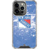 NHL New York Rangers Frozen iPhone 13 Pro Clear Case