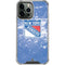 NHL New York Rangers Frozen iPhone 13 Pro Max Clear Case