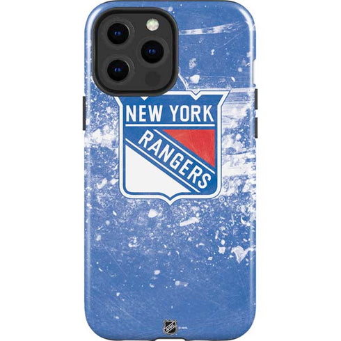 NHL New York Rangers Frozen iPhone 13 Pro Max Impact Case