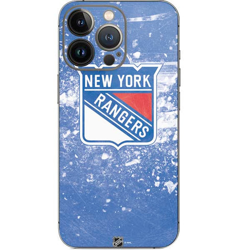 NHL New York Rangers Frozen iPhone 13 Pro Skin