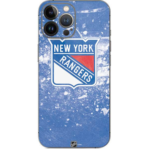 NHL New York Rangers Frozen iPhone 14 Pro Max Skin