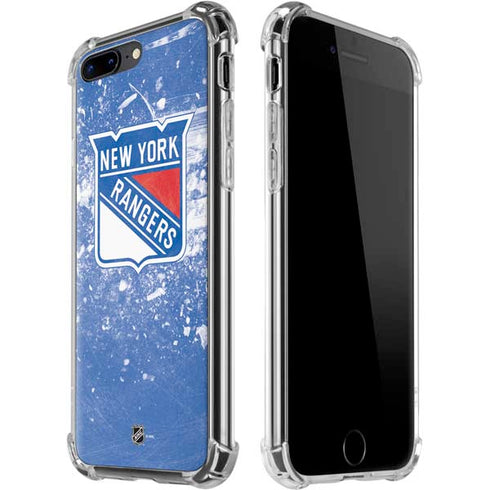 NHL New York Rangers Frozen iPhone 7/8 Plus Clear Case
