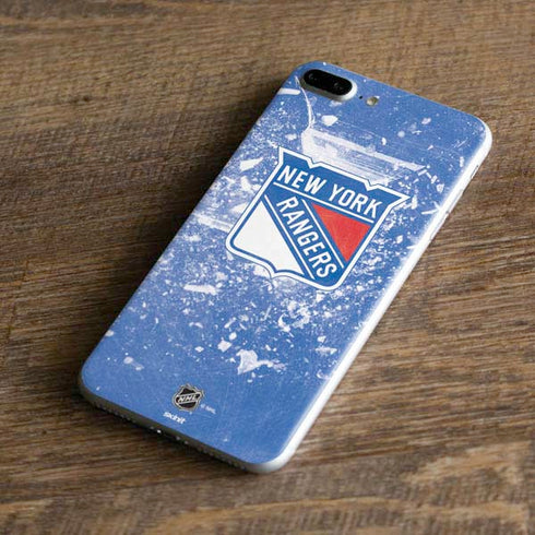 NHL New York Rangers Frozen iPhone 8 Plus Skin
