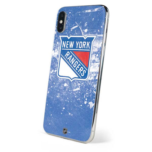 NHL New York Rangers Frozen iPhone XS Max Skin