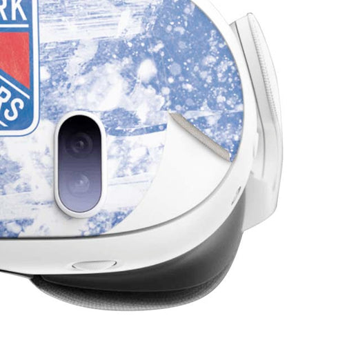 NHL New York Rangers Frozen Meta Quest 3 Skin