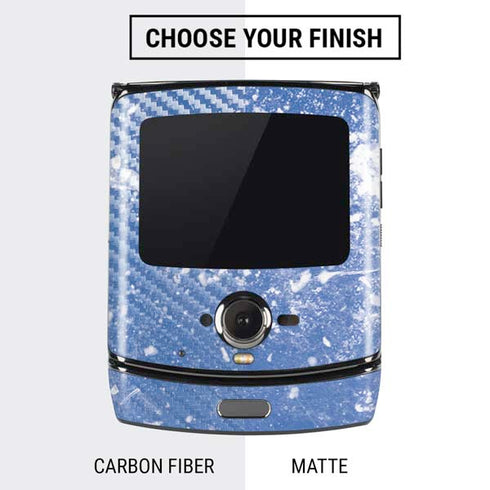 NHL New York Rangers Frozen Motorola RAZR Skin