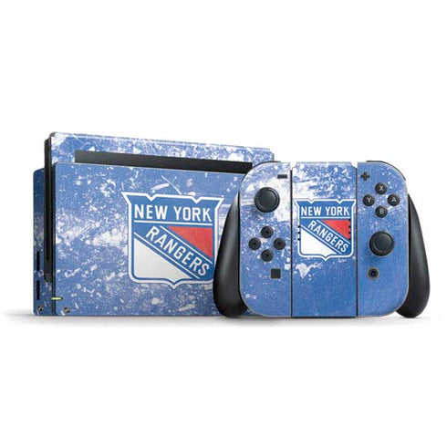 NHL New York Rangers Frozen Nintendo Switch Bundle Skin