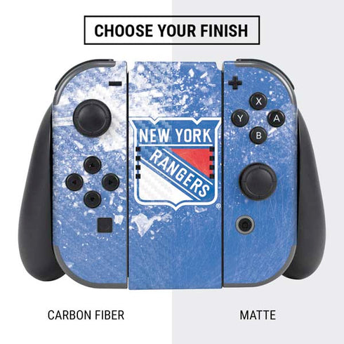 NHL New York Rangers Frozen Nintendo Switch Bundle Skin
