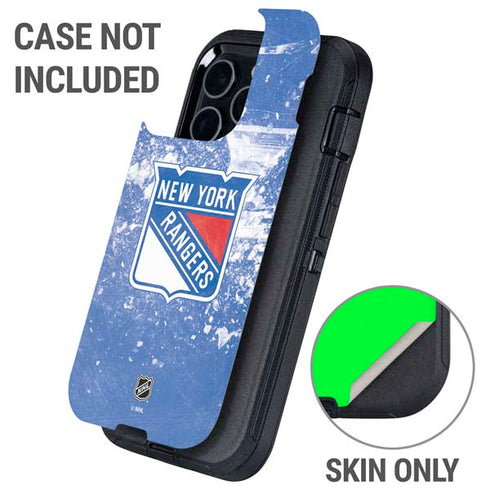 NHL New York Rangers Frozen Otterbox Defender iPhone Skin