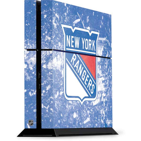 NHL New York Rangers Frozen PS4 Console Skin