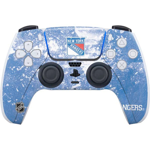 NHL New York Rangers Frozen PS5 Controller Skin