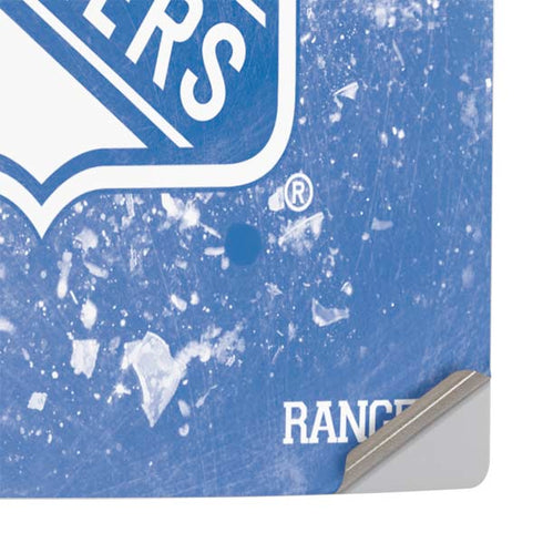NHL New York Rangers Frozen PS5 Slim Digital Edition Console Skin