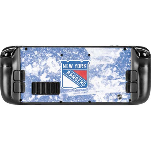 NHL New York Rangers Frozen Steam Deck Handheld Gaming Computer Skin