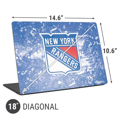NHL New York Rangers Frozen Universal Laptop 18in (14.6 x 10.6in) Skin