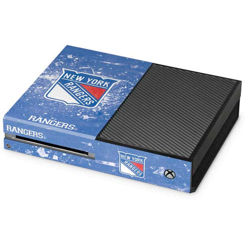 NHL New York Rangers Frozen Xbox One Console Skin