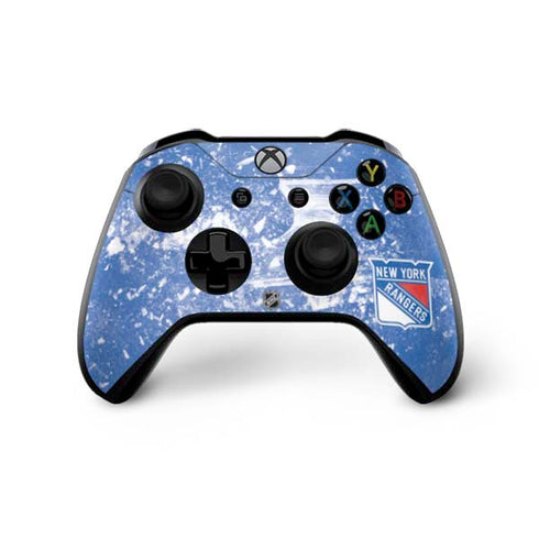 NHL New York Rangers Frozen Xbox One X Controller Skin