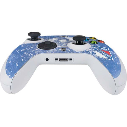 NHL New York Rangers Frozen Xbox Series S Controller Skin
