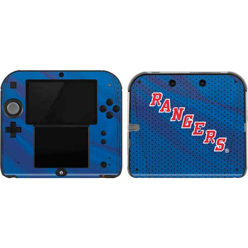 NHL New York Rangers Home Jersey Nintendo 2DS Skin