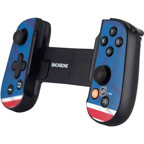 NHL New York Rangers Home Jersey Backbone One for iPhone Game Controller Skin