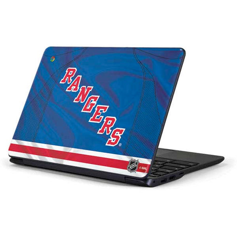 NHL New York Rangers Home Jersey Samsung Chromebook Skin