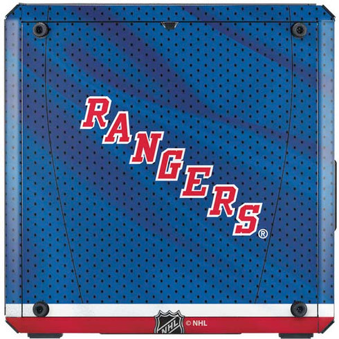 NHL New York Rangers Home Jersey Cooler Master MasterBox Q300L Mini Tower Skin