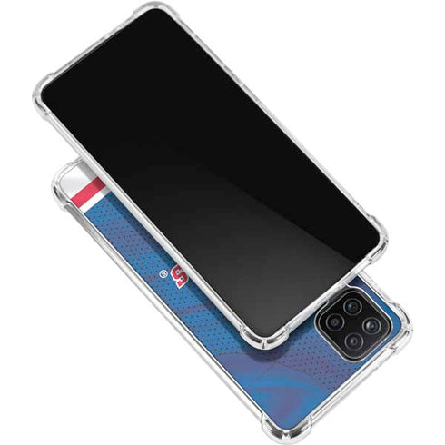 NHL New York Rangers Home Jersey Galaxy A12 Clear Case