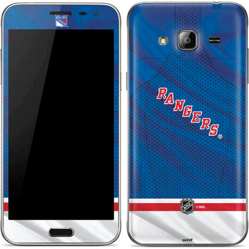 NHL New York Rangers Home Jersey Galaxy J3 Skin
