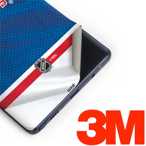 NHL New York Rangers Home Jersey Galaxy Note 9 Skin