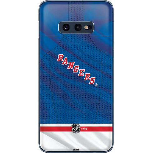 NHL New York Rangers Home Jersey Galaxy S10e Skin