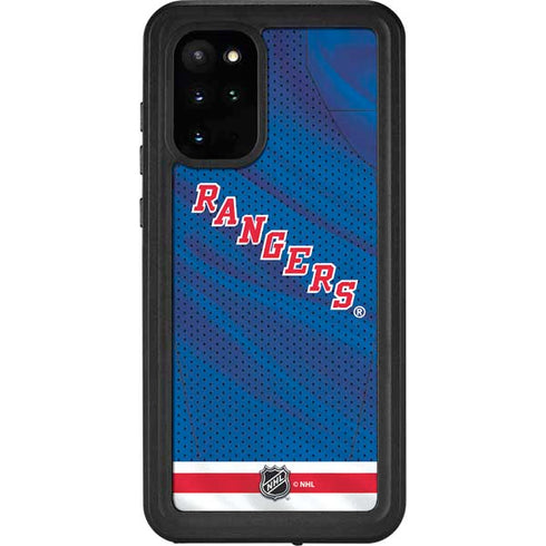 NHL New York Rangers Home Jersey Galaxy S20 Plus Waterproof Case