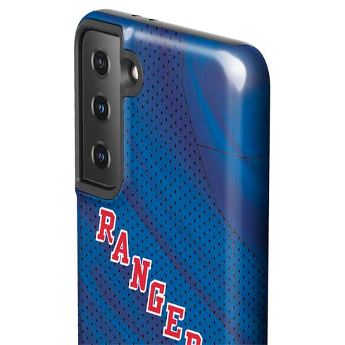 NHL New York Rangers Home Jersey Galaxy S21 FE Pro Case
