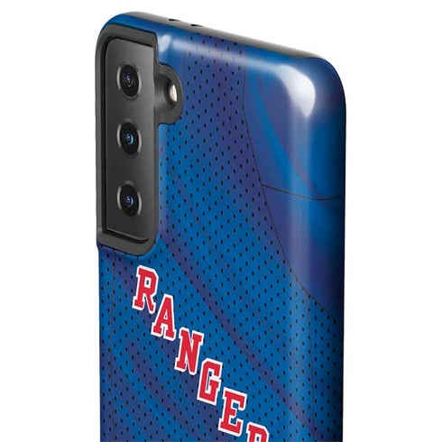 NHL New York Rangers Home Jersey Galaxy S21 Plus 5G Pro Case