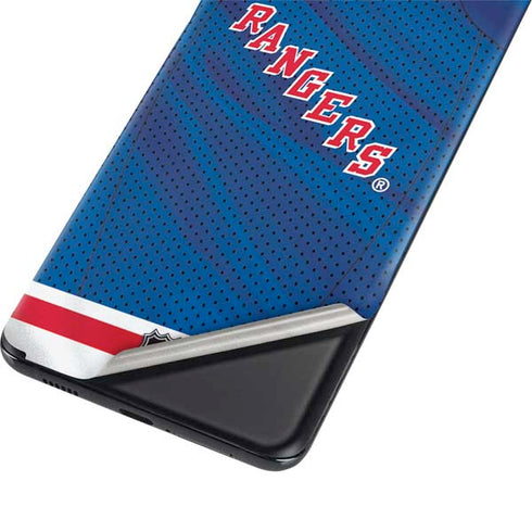 NHL New York Rangers Home Jersey Galaxy S21 Ultra 5G Skin
