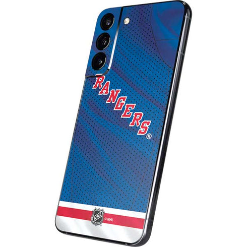 NHL New York Rangers Home Jersey Galaxy S22 Plus Skin