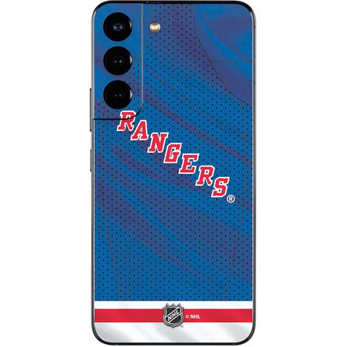 NHL New York Rangers Home Jersey Galaxy S22 Skin