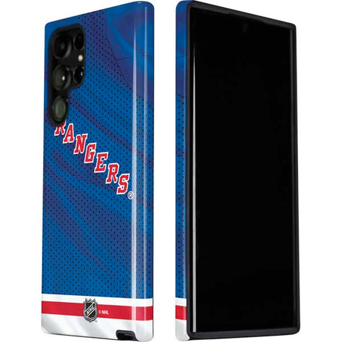 NHL New York Rangers Home Jersey Galaxy S22 Ultra Pro Case