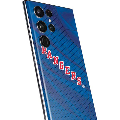 NHL New York Rangers Home Jersey Galaxy S22 Ultra Skin