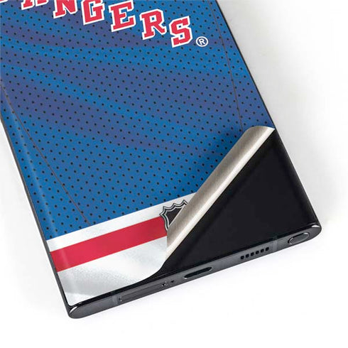 NHL New York Rangers Home Jersey Galaxy S22 Ultra Skin
