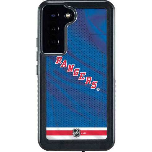 NHL New York Rangers Home Jersey Galaxy S23 Plus Waterproof Case