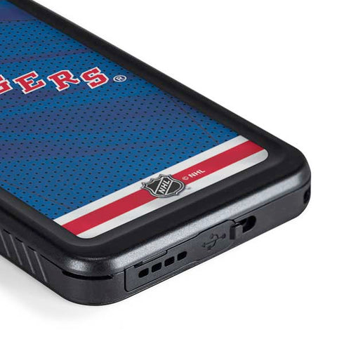 NHL New York Rangers Home Jersey Galaxy S23 Plus Waterproof Case
