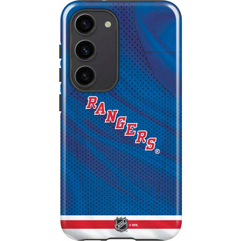 NHL New York Rangers Home Jersey Galaxy S23 Pro Case