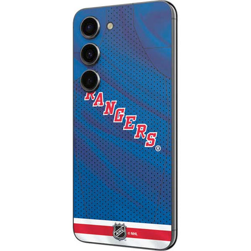 NHL New York Rangers Home Jersey Galaxy S23 Skin