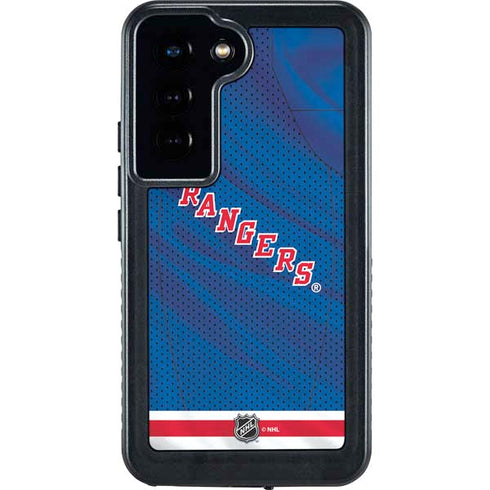 NHL New York Rangers Home Jersey Galaxy S23 Waterproof Case