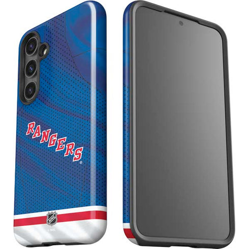 NHL New York Rangers Home Jersey Galaxy S24 Plus Impact Case