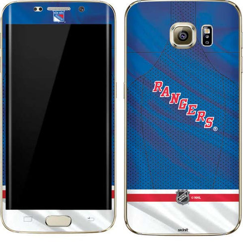 NHL New York Rangers Home Jersey Galaxy S7 Edge Skin