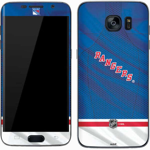 NHL New York Rangers Home Jersey Galaxy S7 Skin