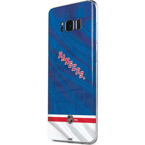 NHL New York Rangers Home Jersey Galaxy S8 Skin