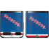 NHL New York Rangers Home Jersey Galaxy Z Flip Skin