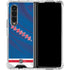NHL New York Rangers Home Jersey Galaxy Z Fold4 5G Clear Case