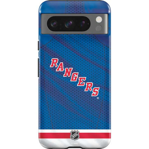 NHL New York Rangers Home Jersey Google Pixel 8 Pro Impact Case